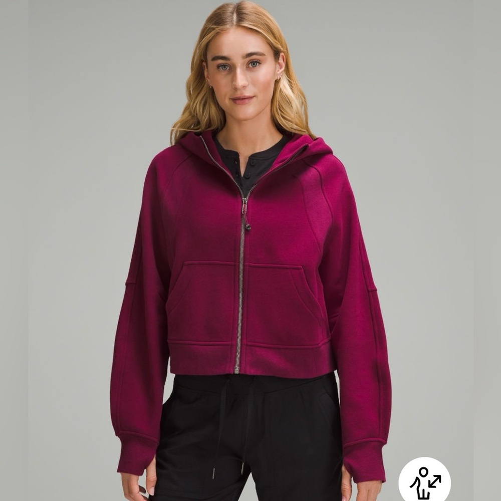 Lululemon Scuba Hoodie Deep Luxe M/L